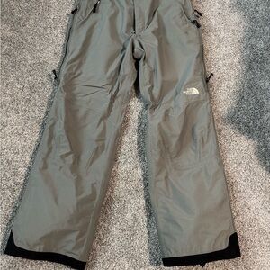 The North Face Men's ski/snowboard Pants in Gray men’s large